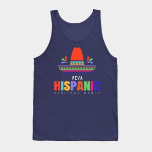 Viva Hispanic Heritage Month - Latino Celebrations Tank Top